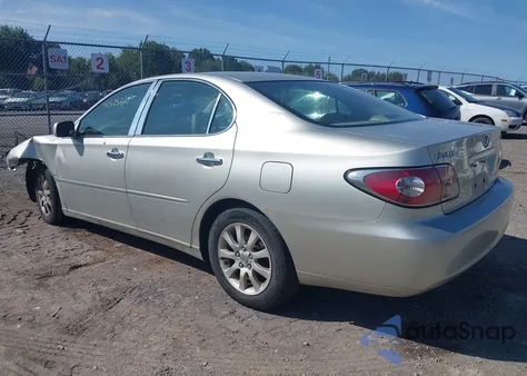 2004 Lexus Es 330 z USA, uszkodzony, nr VIN JTHBA30G045031356